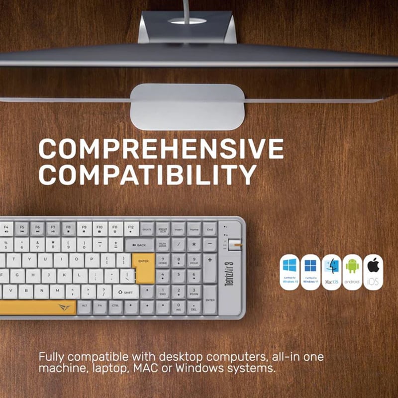 Alcatroz Tetriz Air 3 Wireless Keyboard