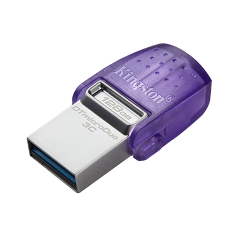 Kingston DataTraveler mircoDuo 3C 128GB USB 3.2 Flash Drive