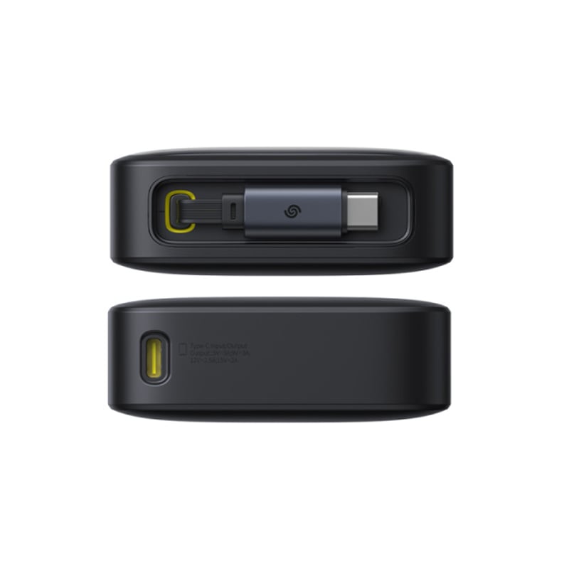 Baseus Free 2 Pull 65W 20000mAh Power Bank With Retractable USB-C Cable