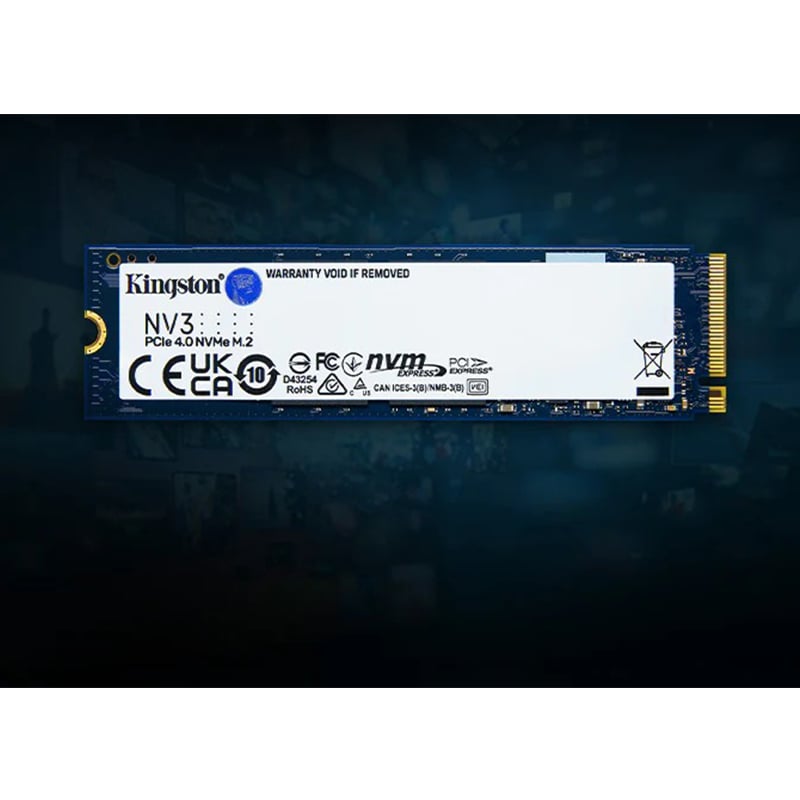 Kingston NV3 M.2 500GB PCIe 4.0 NVMe Internal SSD