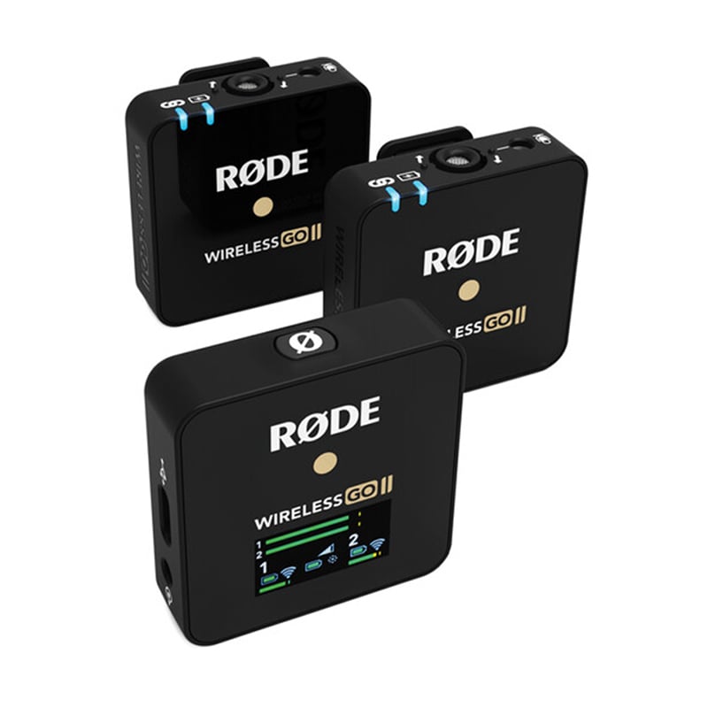 RODE Wireless GO II 2-Person Compact Digital Wireless Microphone System