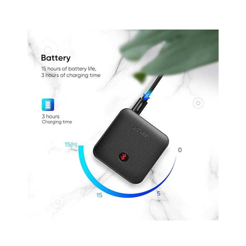 UGREEN 70158 aptX HD 5.0 Bluetooth Transmitter and Receiver