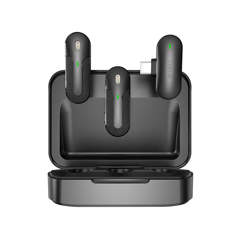 WiWU WI-WM002 Duo Wireless Type-C Mini Microphone