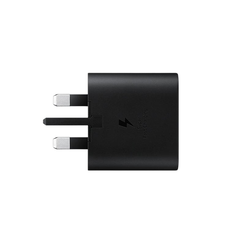 Samsung 25W UK 3 Pin USB-C Adapter with Type-C to Type-C Cable