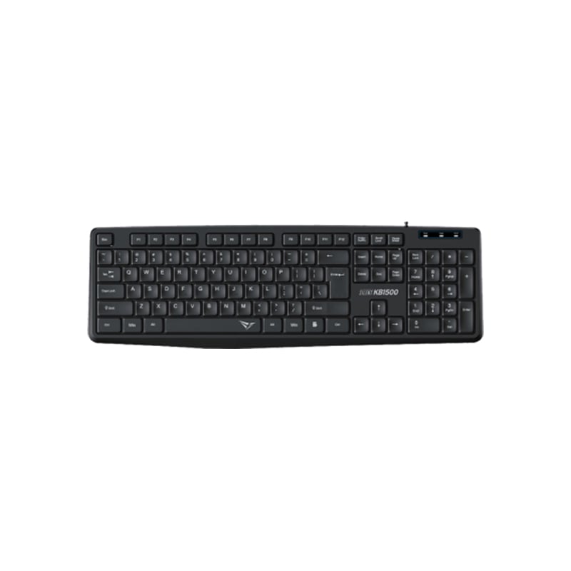 Alcatroz KB1500 Silent Multimedia USB Wired Keyboard
