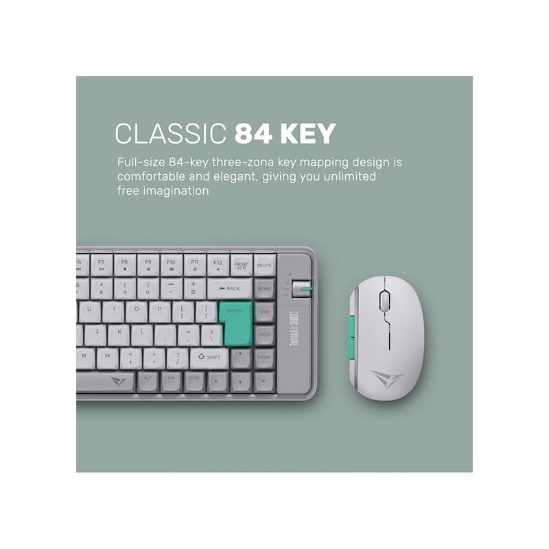 Alcatroz Tetriz Air 300C Wireless Keyboard and Mouse Combo