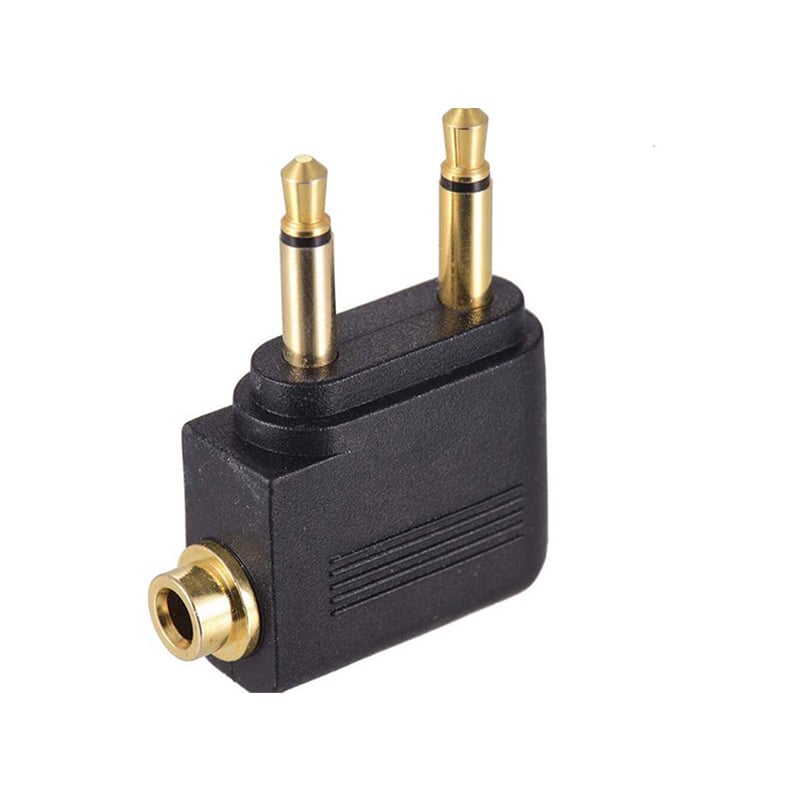 CYBE Dual 3.5mm Male to 3.5mm Female AirPlane Headphone Adapter