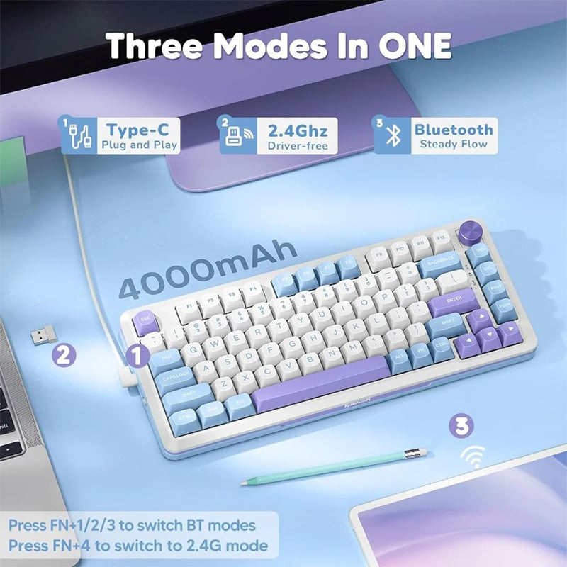 Redragon K681WBP-RGB-Pro Mechanical keyboard