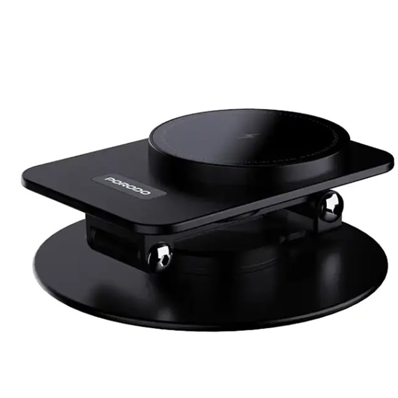 Porodo FWC035 Wireless Charging Rotating Stand