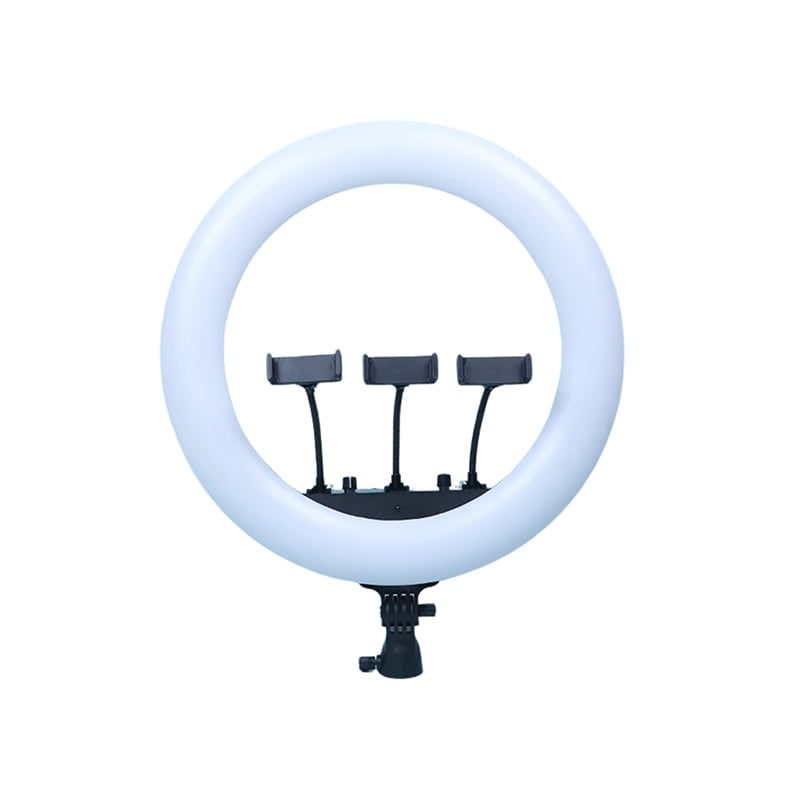 RTAKO AR-GTB01-18S 18 inch Ring Light With 3 Phone Holders