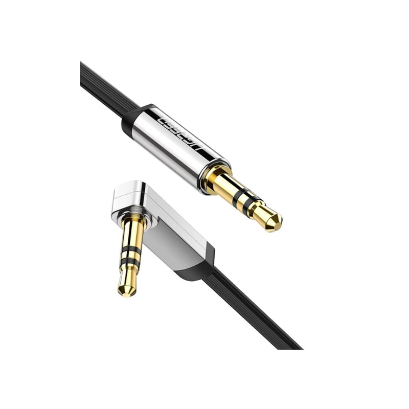 UGREEN 10598 3.5mm straight to 90 Degree 1M AUX Cable