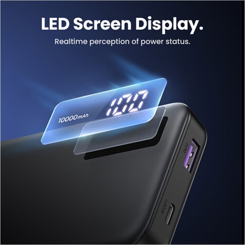 UGREEN 25742 20W Two-Way Fast Charging 10000mAh Power Bank