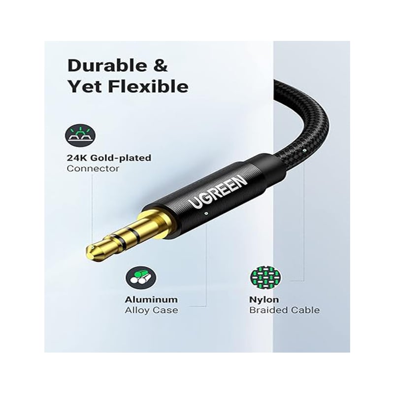 UGREEN 50363 3.5MM Male to 3.5MM Male AUX Cable