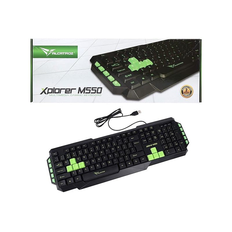 Alcatroz Xplorer M550 Wired Keyboard