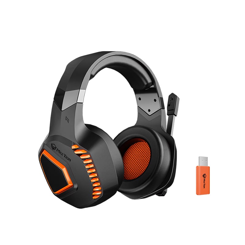 Meetion BTH014 Wired + 2.4G + Bluetooth Gaming Headphones
