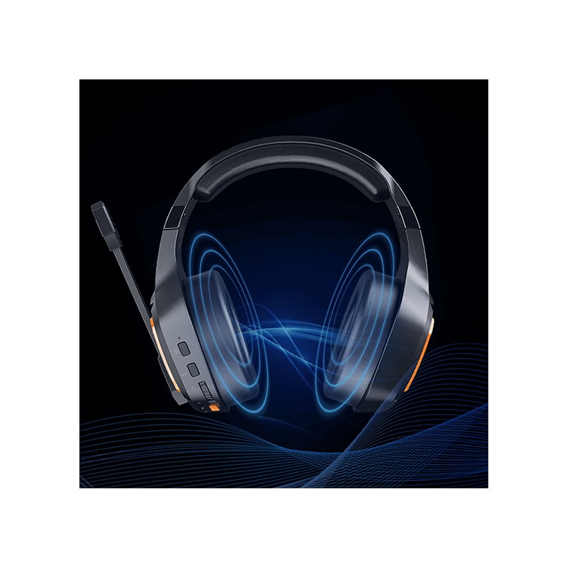Meetion BTH014 Wired + 2.4G + Bluetooth Gaming Headphones