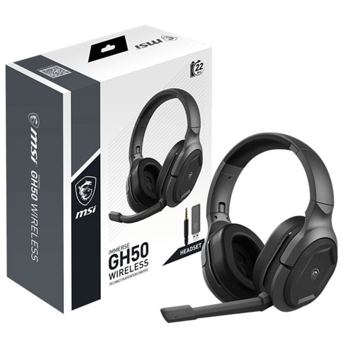 MSI IMMERSE GH50 Wireless Gaming Headset