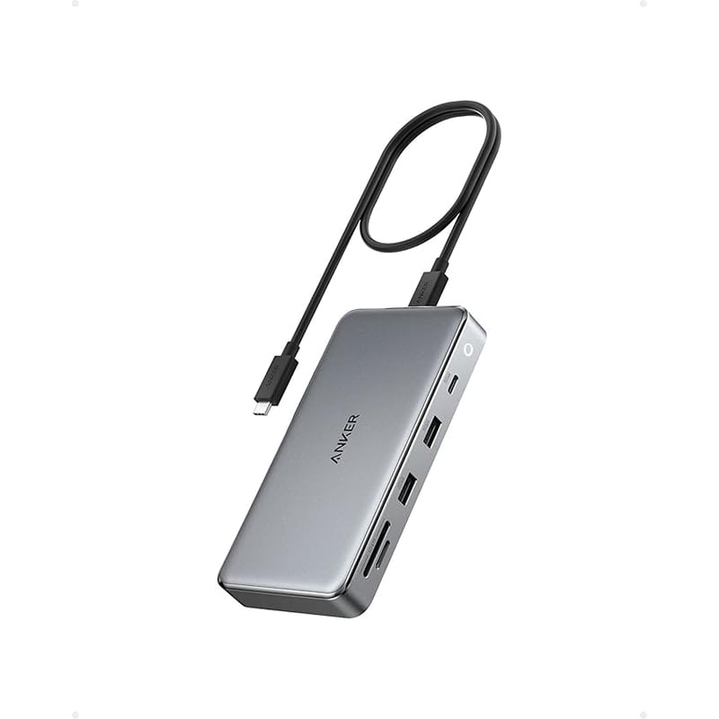 Anker 563 10 in 1 USB-C Hub with Dual 4K HDMI Display Docking Station