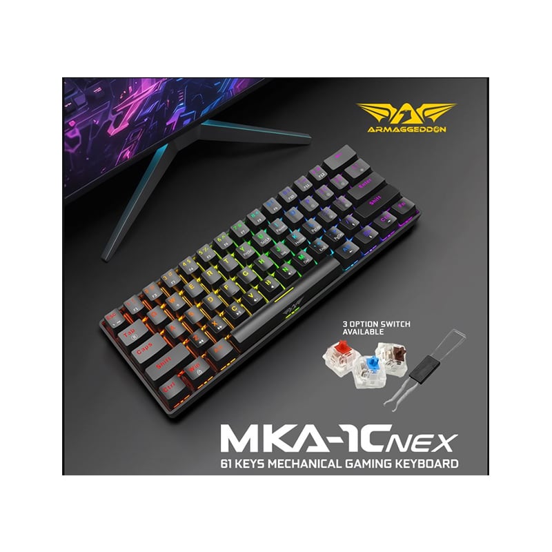 Armaggeddon MKA-1C Nex Mechanical Keyboard