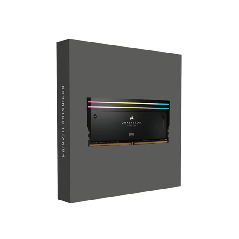 Corsair Dominator Titanium RGB 64GB (2X32GB) DDR5 6400MHz Intel XMP RAM