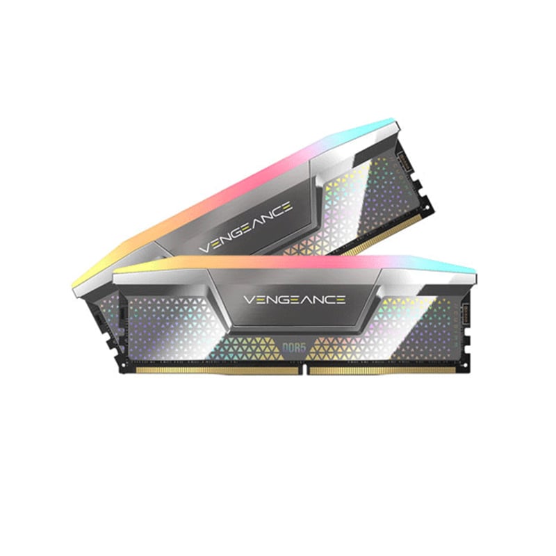 Corsair Vengeance RGB 48GB (2X24) DDR5 CUDIMM DRAM 8400MHz Intel XMP Desktop RAM