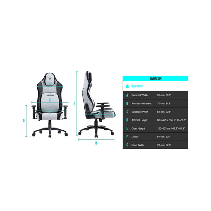 Gamdias Zelus M4 Weave L GB Gaming Chair
