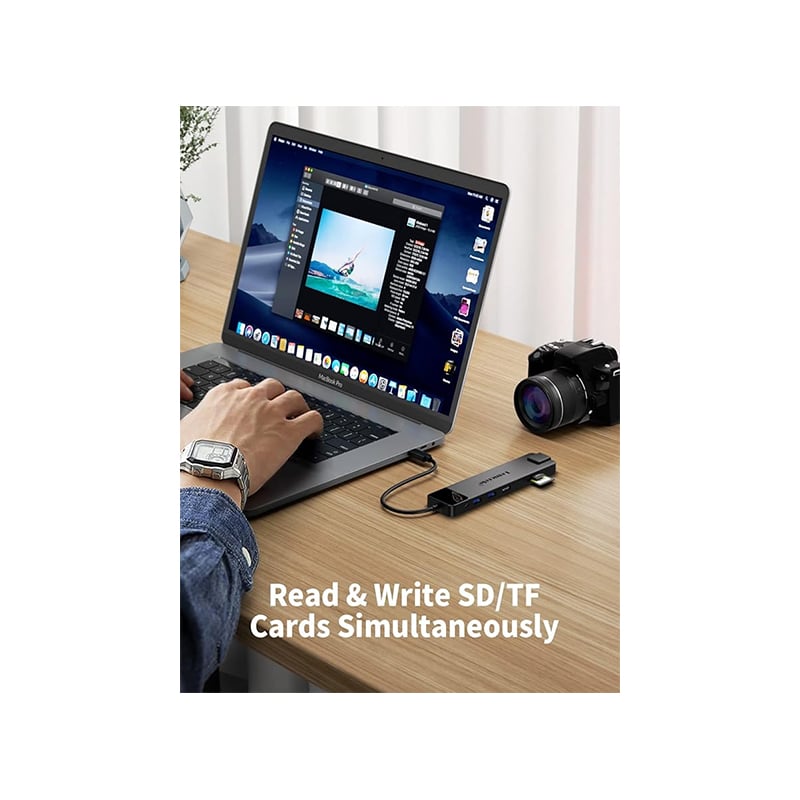 Lemorele TC100 13 in 1 USB-C Triple Display Docking Station