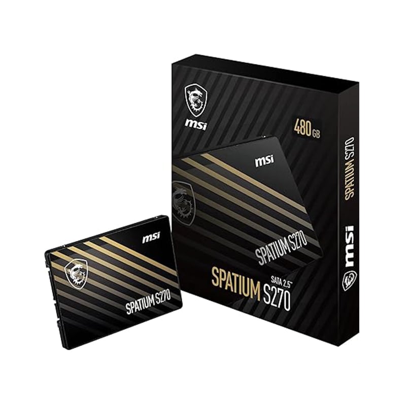 MSI SPATIUM S270 SATA 2.5 480GB Solid State Drive