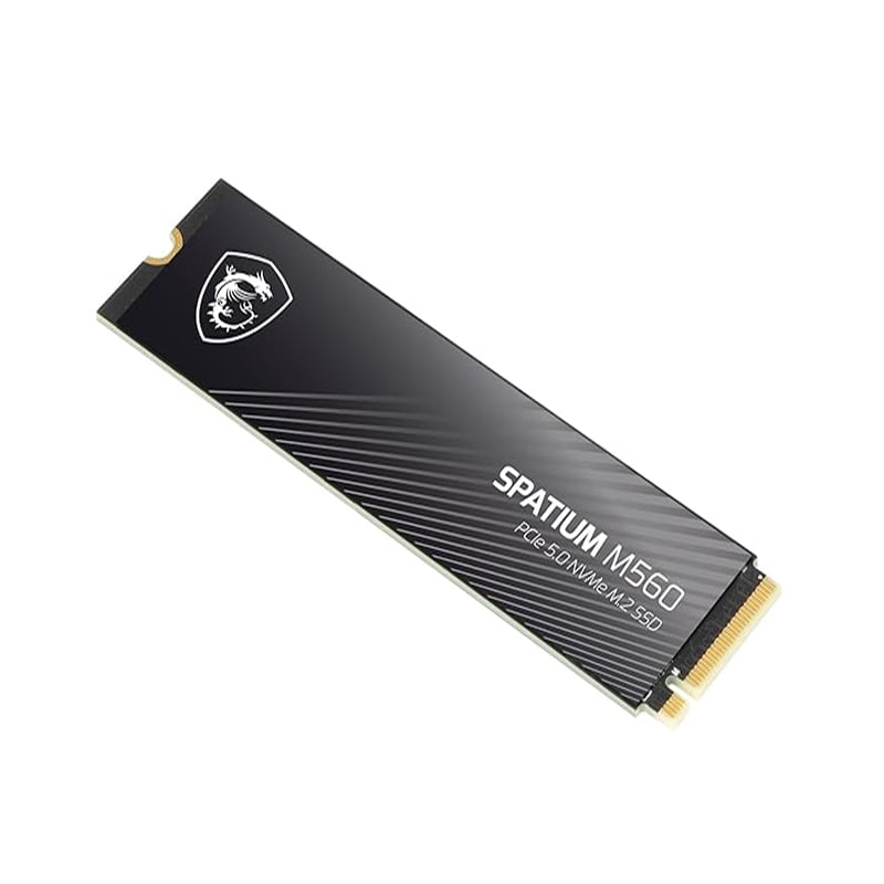 MSI Spatium M560 1TB PCIE 5.0 NVME M.2 SSD