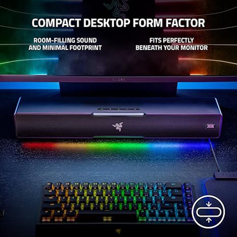 Razer Leviathan RGB V2 Gaming 5.2 Bluetooth And USB Speaker With Soundbar