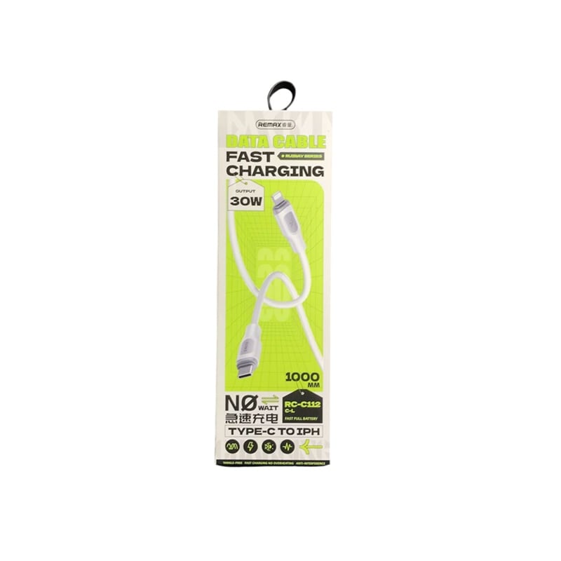 Remax RC-C112 Ruinay Series 30W Type-C to Lightning Fast Charging Cable
