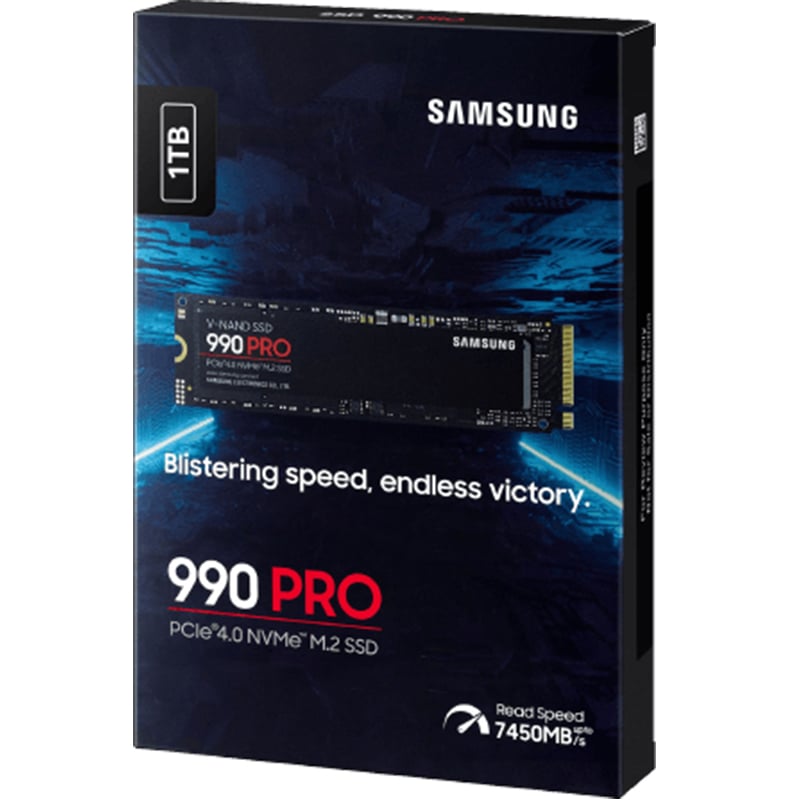 Samsung 990 Pro 1TB PCIE 4.0 NVME M.2 SSD