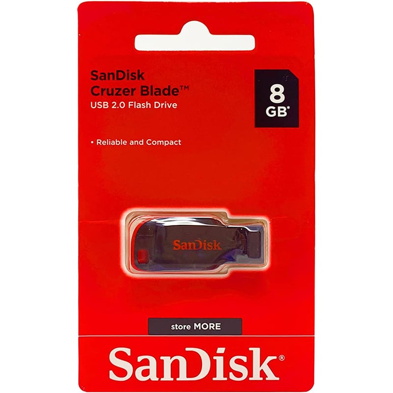 Sandisk Cruzer Blade 8GB USB 2.0 Flash Drive