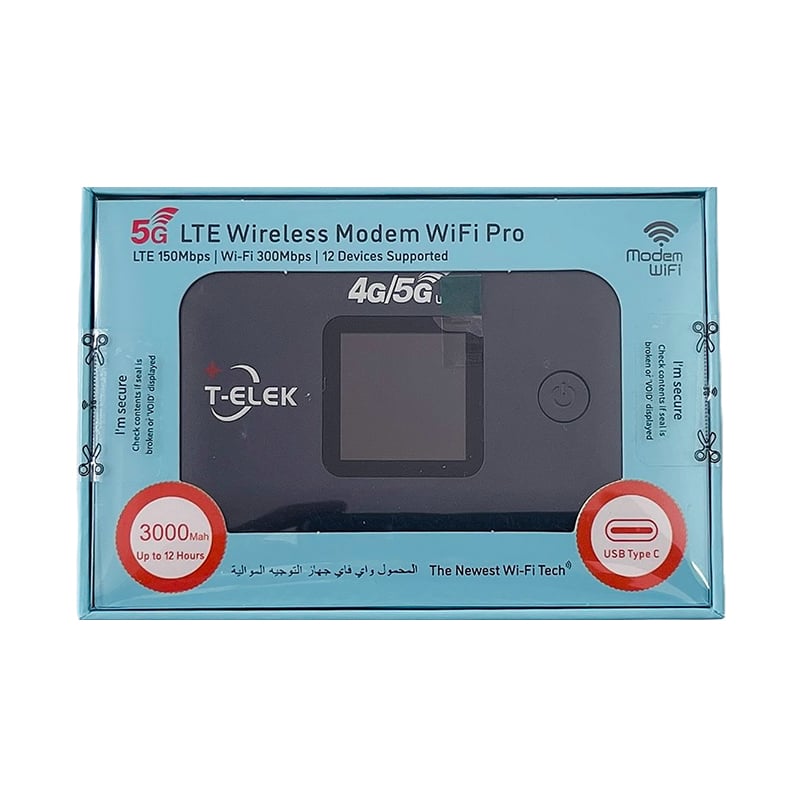 T-ELEK TM96E 4G LTE Wireless Modem WiFi Pro