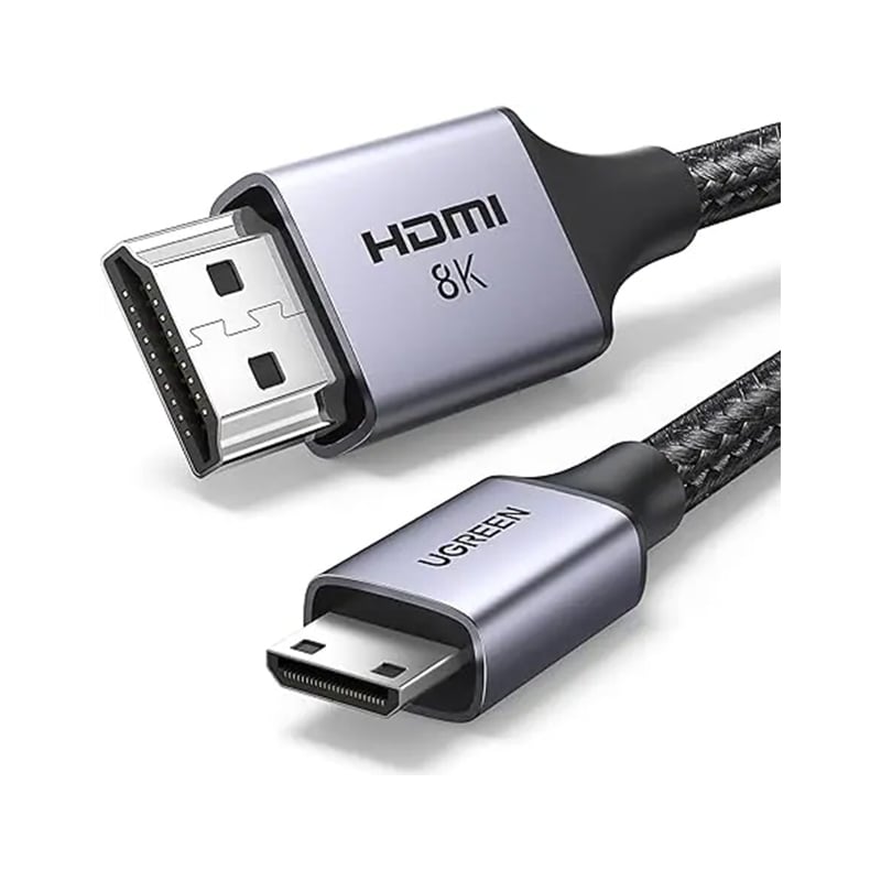UGREEN 15515 Mini HDMI to HDMI 8K 2M Cable