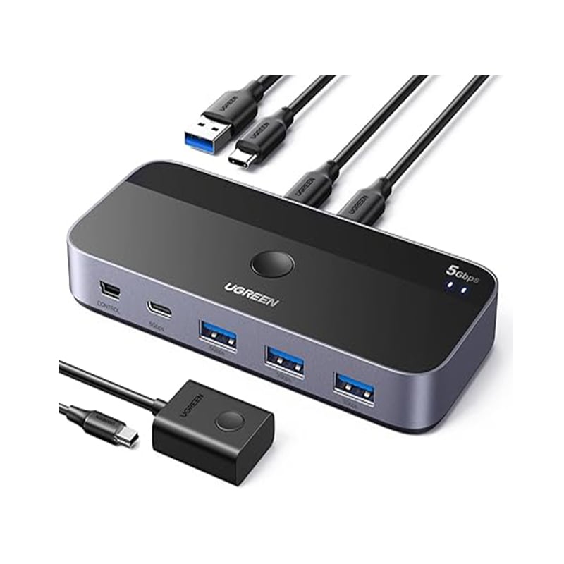 UGREEN 25098 USB-C Sharing Switch 2 in 4 Out