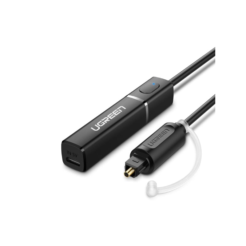 UGREEN 50213 Bluetooth 5.0 Transmitter with Optical Plug Audio Adapter
