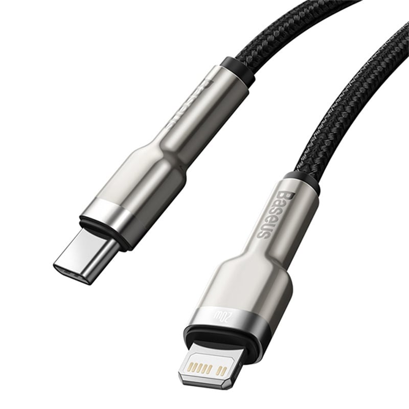 Baseus Cafule Series Metal 20W Type-C to Lightning 2M Cable