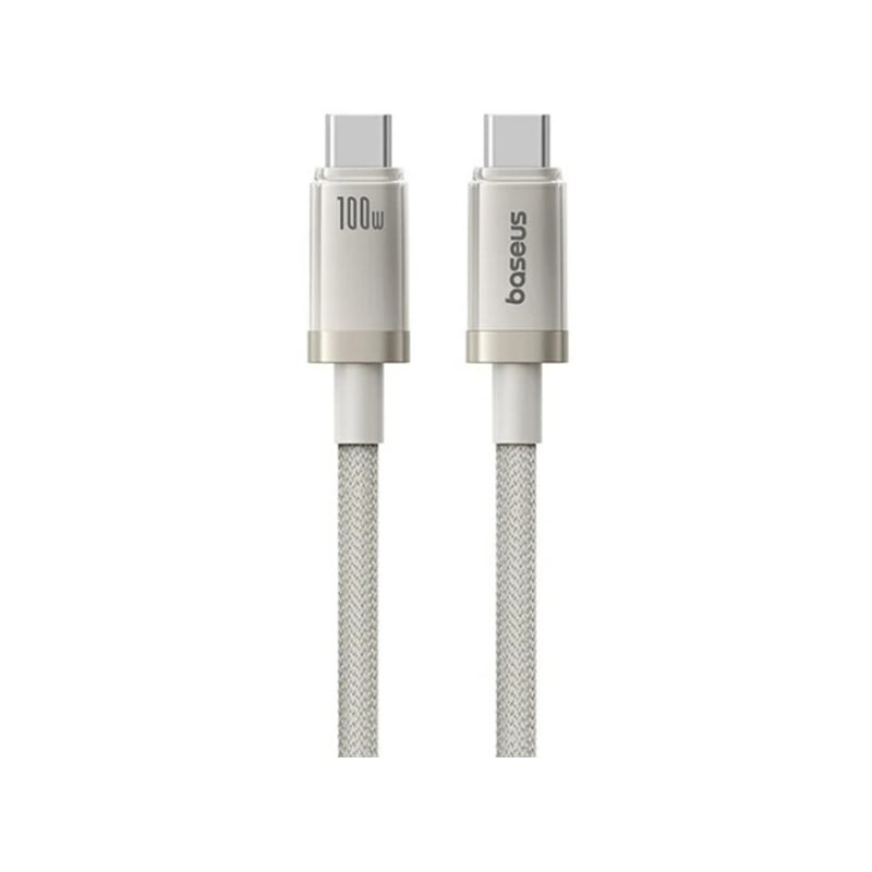 Baseus Titanium Alloy 100W Type-C to Type-C 2M Cable