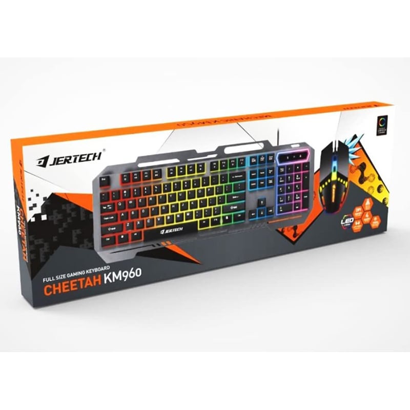 Jertech Cheetah KM960 Wired Gaming Combo