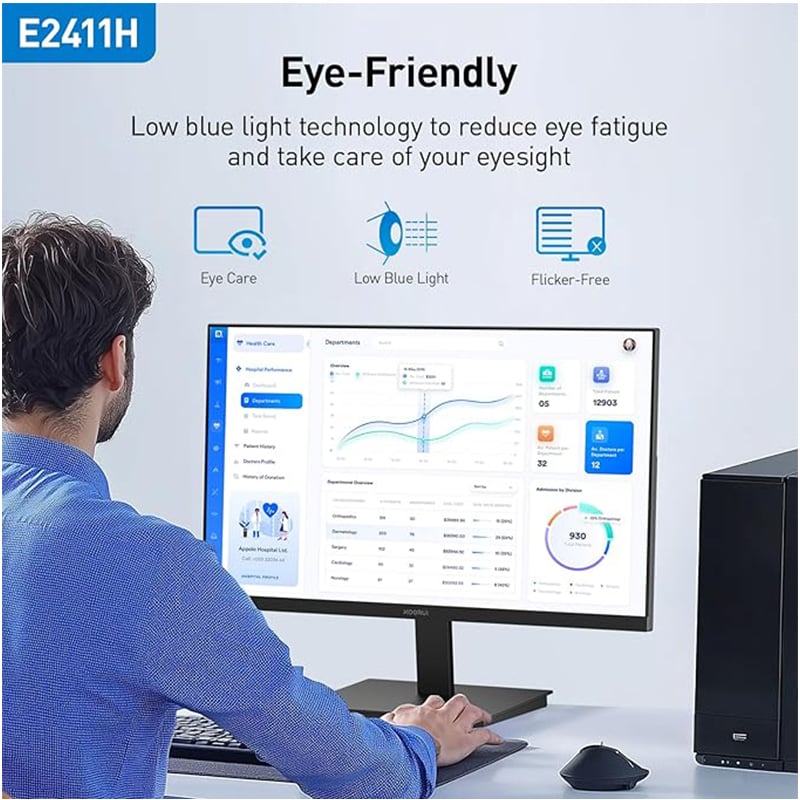 KOORUI E2411H 24 inch 1080P 120Hz  Monitor