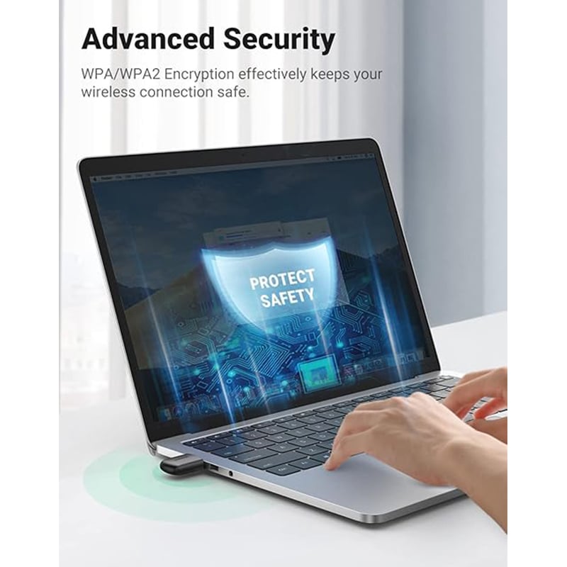 UGREEN 20204 AC650 Dual Band WLAN USB Adapter