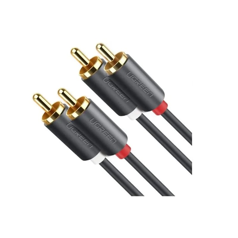 UGREEN 30747 2RCA to 2RCA 1M Male Cable
