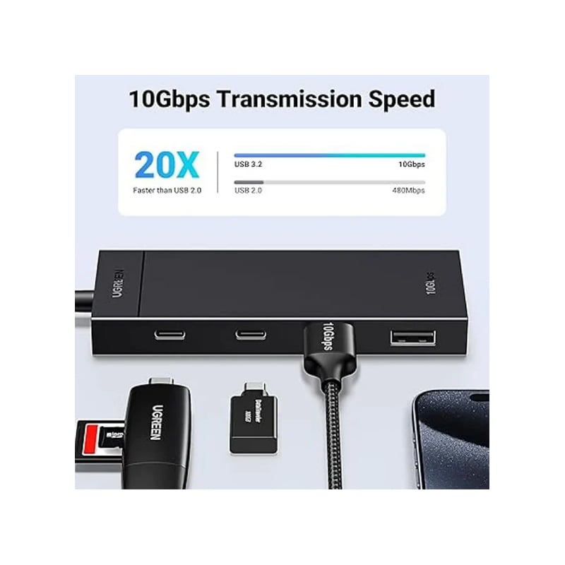 UGREEN 35583 4 Port USB 3.2 Gen 2 Hub