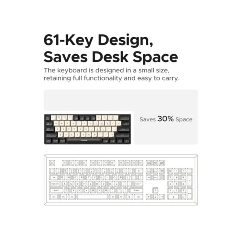 UGREEN 45794 USB Wired Mechanical Keyboard