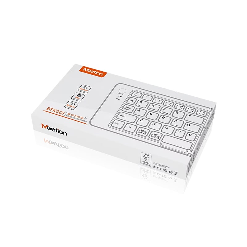Meetion BTK001 Bluetooth Folding Keyboard