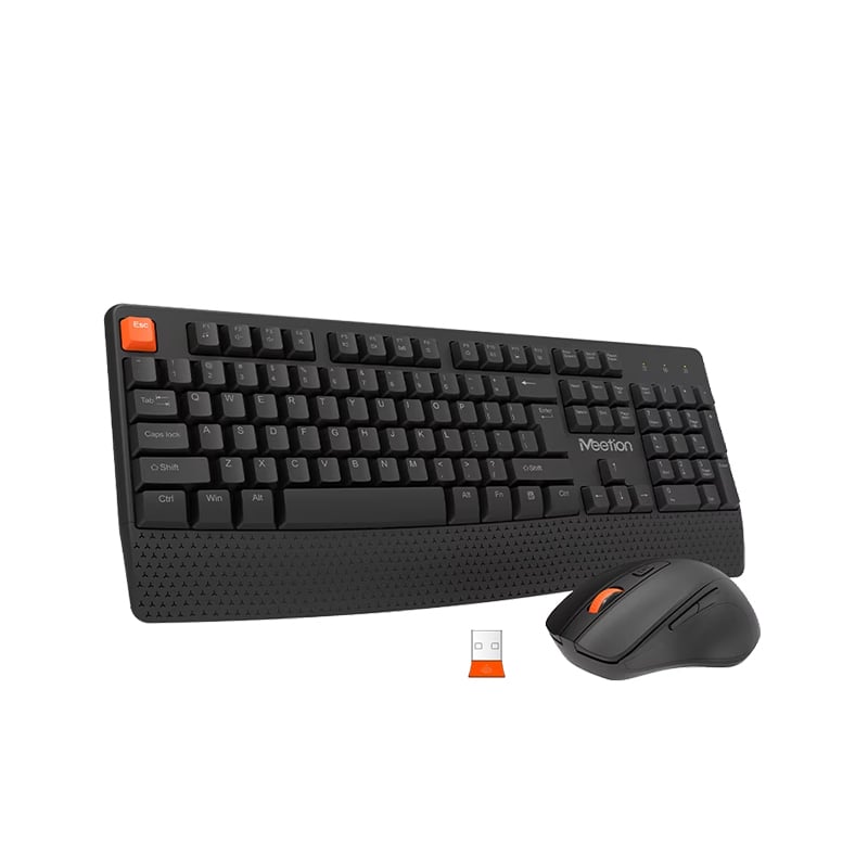 Meetion C4130 Wireless Ergonomic Keyboard Mouse Combo
