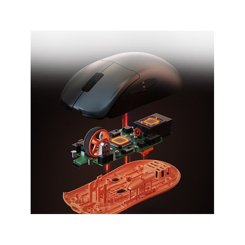 Meetion GW38 Wireless Tri-Mode Mouse with Magnetic Charging Dock