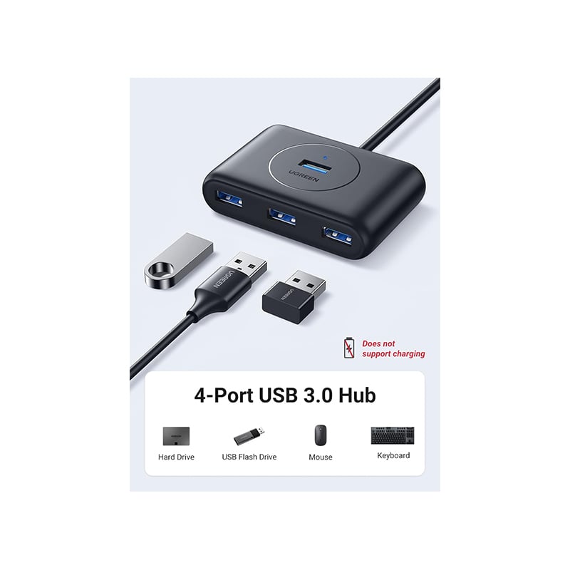 Ugreen 20291 4-Port 3.0  USB Hub