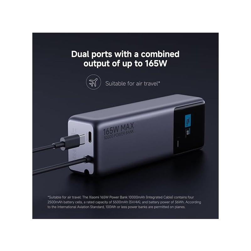 Xiaomi Mi 165W 10000mAh Ultra-Fast Charging Power Bank